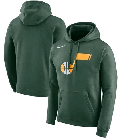 Nike Utah Jazz Earned Edition Essential Hoodie Sweater Size Small AA3701 323 S Cover