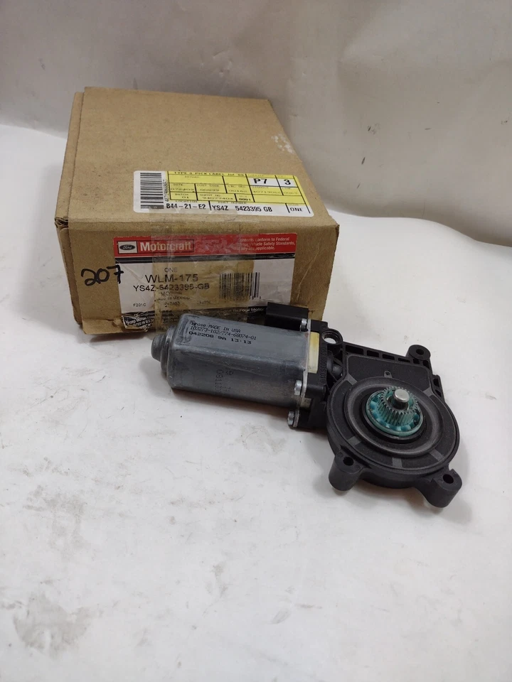 Motor elevador de ventana trasero izquierdo original Motorcraft WLM175 Ford Focus 4 puertas 2000-08 Foto 1 de 4