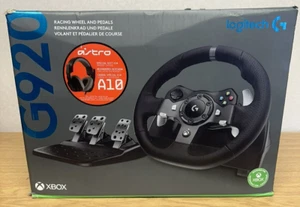 Logitech G920 Driving Force Racing Wheel & Pedals Bundle - Xbox 5116 - Picture 1 of 6
