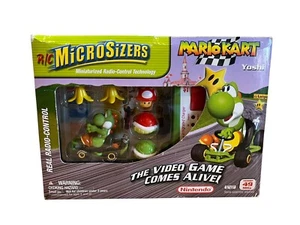R/C MICROSIZERS HOBBICO REMOTE CONTROL CAR NINTENDO MARIO KART YOSHI 2003 - Picture 1 of 4