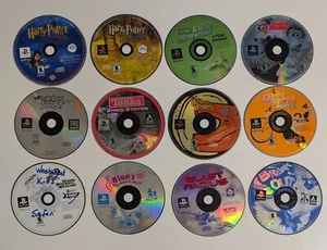 12 Lot PS1 PlayStation One Kids Games E For Everyone Collection - Picture 1 of 4