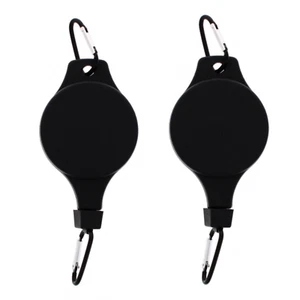 2X STRONG RETRACTABLE HANGING BASKET PULLEY Pull Down Hanger Hook Easy Reach - Picture 1 of 7