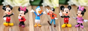 6 PIEZAS FIGURAS DE PERSONAJES MICKEY MINNIE MOUSE DONALD DUCK GOOFY ADORNOS PARA PASTELES Juguetes - Imagen 1 de 4