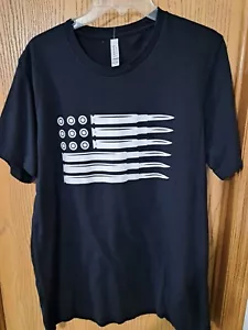 Bullitt T-Shirt,Mens Black Large S/S - Picture 1 of 4