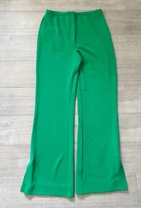 COS grüne Hose weich Gr. XS Schlitzhose weites Bein - Bild 1 von 5