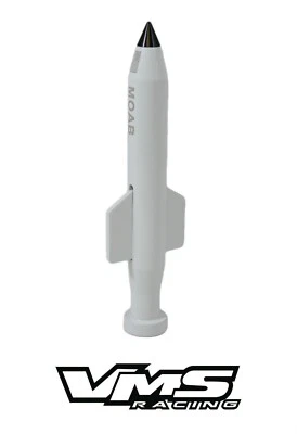 Antena blanca VMS MOAB para camionetas Dodge Ram 5,5 pulgadas corta para todos los años Foto 1 de 2