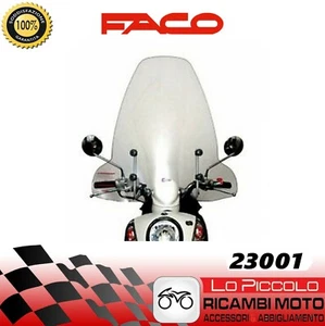SYM MIO 100 2006 2007 2008 2009 FACO PARABREZZA PARAVENTO ALTO INVERNALE - Foto 1 di 1