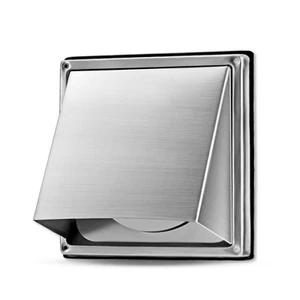 WeCooper Rejilla de protección contra la intemperie 100 mm rejilla de - Imagen 1 de 24