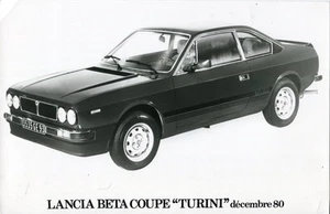 Lancia Beta Coupe Turini original official press photograph French market 1990 - Picture 1 of 1