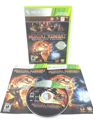 Mortal Kombat Komplete Edition Microsoft Xbox 360 In Box With Manuals Tested - Image 1 of 4