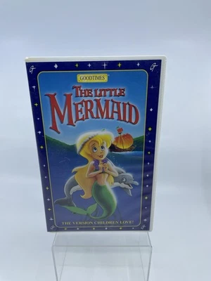 The Little Mermaid (VHS, 1992) Good Times Video  - Image 1 of 4