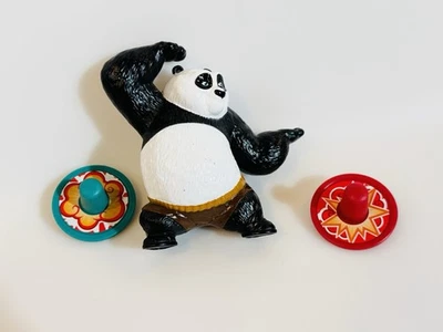 Figura de juguete de comida para niños de colección Wendy’s Kung Fu Panda Balancing Po Dreamworks 2014 Foto 1 de 4