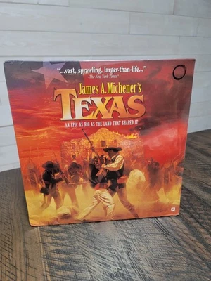 TEXAS Laserdisc LD NEW SEALED  JAMES A. MICHENER, Rare - Image 1 of 4