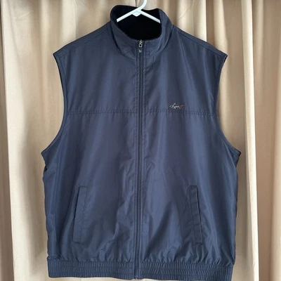 Chaleco cortavientos de golf Greg Norman Collection para Tasso Elba para hombre talla grande Foto 1 de 4