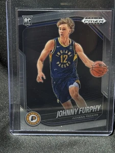 2024-25 Panini Prizm Black - Johnny Furphy #206 (RC) - Picture 1 of 2