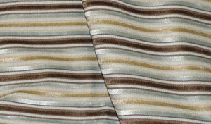 Robert Allen Palatial Velvet Stripe Designer Upholstery Fabric - Imagen 1 de 2