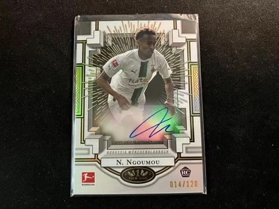 2022-23 Topps Tier One Bundesliga Xplosion Autograph #XPA-NN Nathan Ngoumou /120 - Image 1 of 2