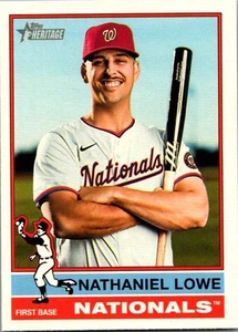 2025 TOPPS HERITAGE SHORT PRINT #485 NATHANIEL LOWE - Picture 1 of 1