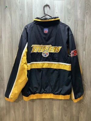 Chaqueta forrada Pittsburgh Steelers Reebok talla grande Foto 1 de 4