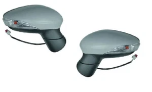 SET 2 SPECCHIO RETROVISORE PER FORD FIESTA 08 16 SPECCHIETTO ESTERNO ELET PRIMER - Imagen 1 de 4