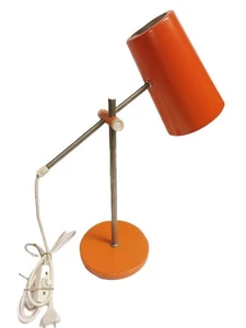 Lampe de Bureau ORANGE vintage , design des Années 70 - Imagen 1 de 12
