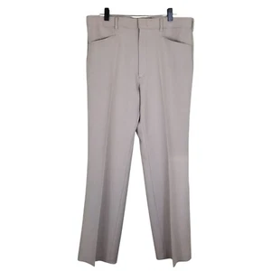 Pantalones de acción Levis para hombre color tostado 34" cintura ajuste a medida Sta-Prest - Imagen 1 de 8