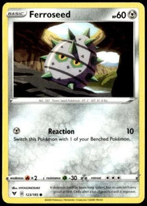 SWSH04: Vivid Voltage #123/185 Ferroseed - Picture 1 of 2