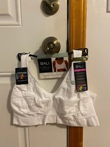 BRAND NEW WOMEN'S SIZE XL BALI BEAUTIFULLY YOU WIRELESS BRA - Picture 1 of 13