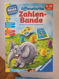 Ravensburger Kinderspiel Affenstarke Zahlen-Bande | Kinder Lernspiel ab 6 Jahre - Bild 1 von 5