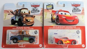Disney Pixar Cars On The Road 2023 escala 1:55 Mattel Mater & Lightning McQueen - Imagen 1 de 1