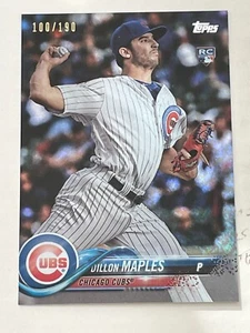 2018 Topps Factory Set Foilboard #572 Dillon Maples RC/190 CUBS! - Picture 1 of 2