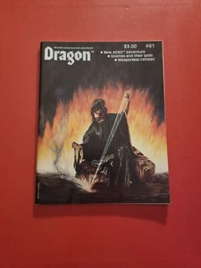 TSR - DRAGON MAGAZINE #61 - 1982 - COMPLETE VF CONDITION - Bild 1 von 3
