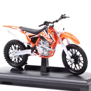 Welly 1/18 Scale KTM 450 SXF SX-F Racing Dirt Bike Motocross Motorcycle Model - Picture 1 of 10