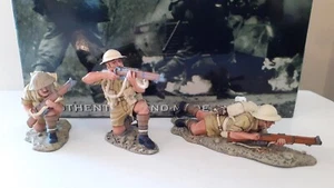 king and country ea15 ww2 british 8th army desert rats 1:30 metl boxd 2009 S150 - Picture 1 of 11