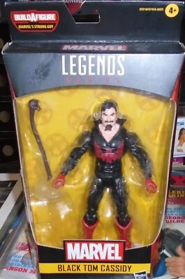 FIGURA DE ACCIÓN MARVEL LEGENDS - TOM CASSIDY NEGRO - SIN PIEZA BAF  Foto 1 de 2