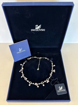 NUEVO CON ETIQUETAS COLLAR SWAROVSKI 678171 COLGANTE IMITACIÓN PERLAS Y CUENTAS DE CRISTAL CAJA Y CERTIFICADO Foto 1 de 4