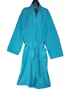 Plus size towelling bathrobe/dressing gown - Picture 1 of 16