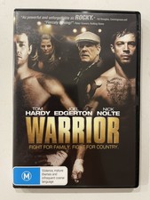 Warrior (DVD, 2011) FREE Domestic Post | VGC | Region 4 | Tom Hardy, Nick Nolte
