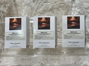 (3) Maison Margiela Replica BY THE FIREPLACE EDT Spray1.2mL,SAMPLE VIAL - Picture 1 of 4