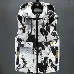 Autumn Winter Sleeveless Jackets Men Vest Waistcoat Winter Men's Clothing - Picture 1 of 26