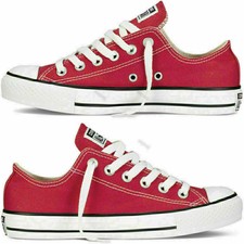red converse high tops size 3
