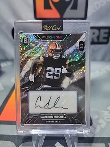 2023 Wildcard Wildchrome Cameron Mitchell SILVER STONE AUTO AUTOGRAPH RC 3/3 - Picture 1 of 2