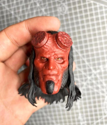 Figura Coleccionable Hellboy Accesorios HT MMS527 Cabeza Esculpida Escala 1/6 Foto 1 de 3