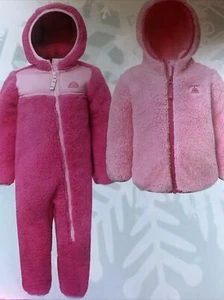 SNOZU 3/6 mo NWT 2 Piece Set Infant Fleece Jacket & Snowsuit Lightweight- 031 - Picture 1 of 5