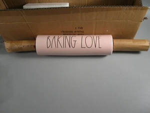 Ray Dunn Baking Love Rolling Pin NEW - Picture 1 of 3