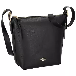 Borsa a tracolla Coach donna C2818 IMBLK VAL DUFFLE articolo nuovo - Foto 1 di 8