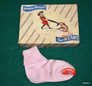 CALCETINES NIÑO BUSTER MARRÓN - NUEVOS EN CAJA - Imagen 1 de 7
