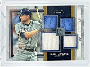 2020 Topps Museum Collection 38/99 Austin Meadows #SPQR-AME - Picture 1 of 4