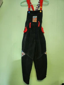 Vintage Bonjour Kids Overalls Size 4T Moto-X Racing - Picture 1 of 5