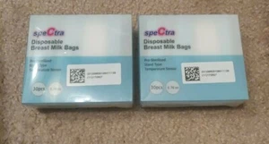 2 PACKUNGEN SPECTRA EINWEG VORSTERILISIERTE MUTTERMILCHBEUTEL -- JE 30 BEUCKE - Bild 1 von 4